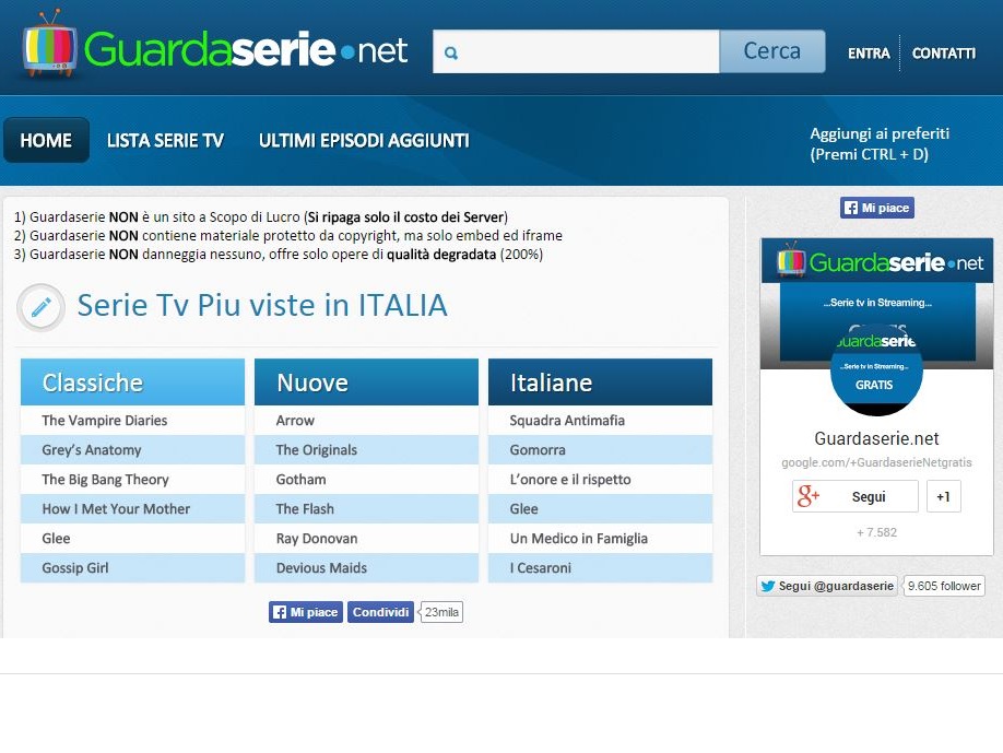 Guardaserie - Serie TV Complete in Streaming GRATIS